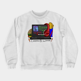 Coder at Work Crewneck Sweatshirt